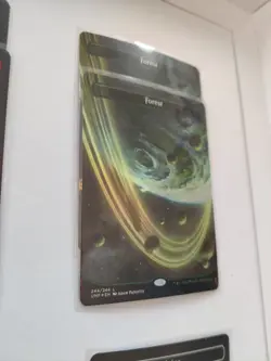 MTG Full Art Foil Unfinity Orbital Land Lot! 8 Lands Total! Not Planetary - Image 4
