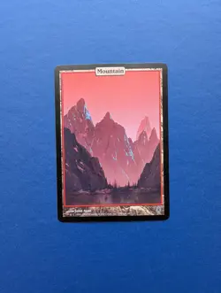 MTG Mountain Full Art: Unhinged #139 – NM - Image 3