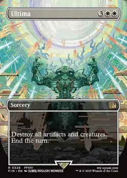 Ultima x1 1x FOIL Borderless Final Fantasy NM MTG - Image 2