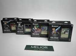 Magic The Gathering: Final Fantasy Commander Deck Set Bundle | Set Of 4 - Image 1