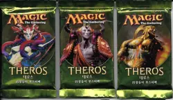 Last 2 MTG THEROS Korean Booster Packs, New! Factory Sealed! Magic the Gathering - Image 3