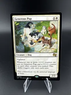 Generous Pup NM 0004 Foundations Jumpstart Regular MTG - Image 1