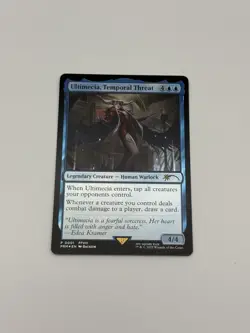 Magic The Gathering Final Fantasy Ultimecia, Temporal Threat P0001 Foil Promo NM - Image 2