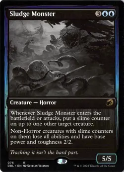 Sludge Monster NM/M* Innistrad Double Feature ENGLISH 076 mtg -UnltdCards - Image 1