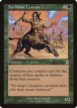 Spellbane Centaur Odyssey PLD Green Rare MAGIC THE GATHERING CARD ABUGames - Image 1