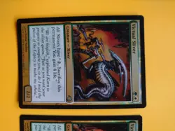 MTG Card.  Victual SLiver x2  FOIL Premium Deck Series Sliver as pictures - Image 2