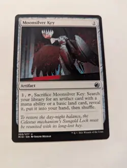 1x Moonsilver Key NM Eng MTG - Midnight Hunt - Image 1