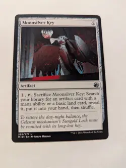 1x Moonsilver Key NM Eng MTG - Midnight Hunt - Image 2