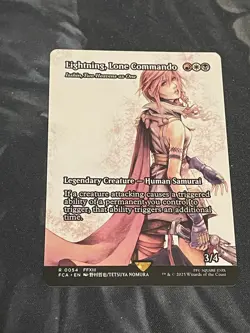 Lightning, Lone Commando - Isshin, Two Heavens as One (Showcase) Final Fantasy: - Image 1