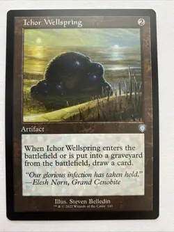 NM Retro Ichor Wellspring, MTG, The Brothers' War, Magic the Gathering, 143 - Image 3