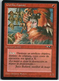Gorilla Shaman | MtG Magic Alliances | Spanish SP | NM - Image 3