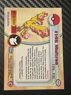 PokÃ©mon 2000 Topps Articuno #144 Zapdos #145 Moltres #146 Non Holo 3 Card Set NM - Image 7
