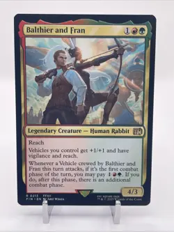 MTG | Final Fantasy | Balthier and Fran | Regular | US Seller | Quick to Ship - Image 1