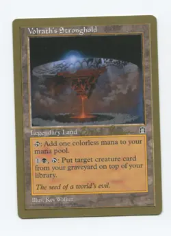 1x mtg Volrath's Stronghold - 1998 Brian Selden World Championship Decks NM - Image 1