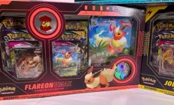 Pokemon Eeveelution Vmax Premium Collection Vaporeon Flareon Jolteon Set of 3 - Image 3