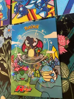 Pokemon Bubble Charizard Cracked Ice Holo Team Rocket Card Database Set Peru - Image 6