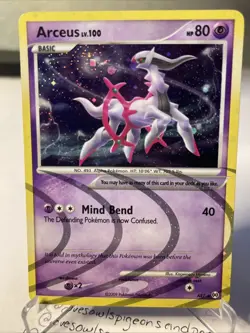 Pokemon TCG Arceus AR7 Holo 2009 mp - Image 1