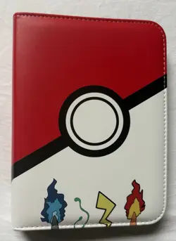 New Card Binder for Pokemon Cards Holder Fits 400 Cards with 50 Removable Sleeve - Image 1
