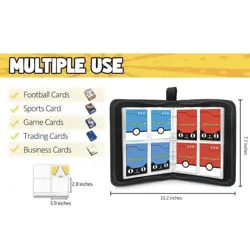 New Card Binder for Pokemon Cards Holder Fits 400 Cards with 50 Removable Sleeve - Image 7