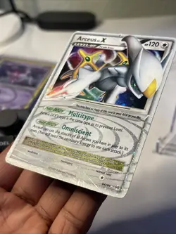 Pokemon TCG Arceus Lv.X 94/99 2009 Holo DMG see pics - Image 2