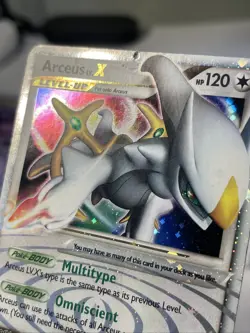 Pokemon TCG Arceus Lv.X 94/99 2009 Holo DMG see pics - Image 4