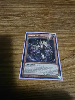 *** LACRIMA THE CRIMSON TEARS *** 1ST EDITION SECRET RARE ROTA-EN014 YUGIOH! - Image 1