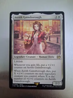 Aerith Gainsborough NM English MTG - Image 1