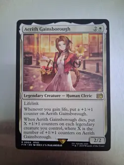 Aerith Gainsborough NM English MTG - Image 2