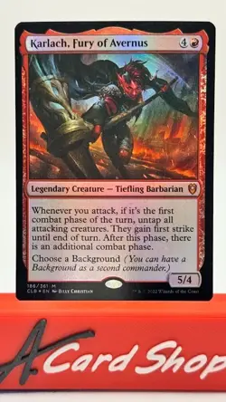 Karlach, Fury of Avernus - Commander Legends: Battle for Baldur's Gate Foil - Image 1