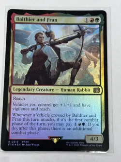 Balthier and Fran FINAL FANTASY Foil #213 - Image 1