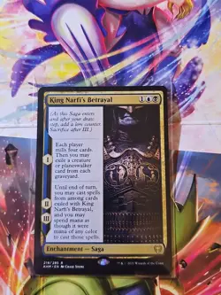 MTG King Narfi's Betrayal Kaldheim 219/285 Regular Rare - Image 3