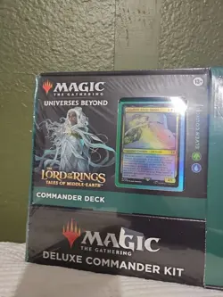Magic The Gathering Lord of The Rings Elvin Council Delux Commander Deck Sealed - Image 2