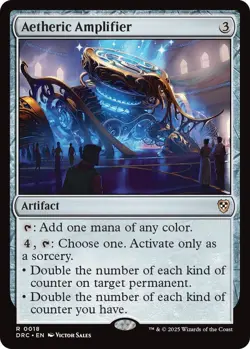 Aetheric Amplifier - MTG Commander Aetherdrift DRC - Rare 0018 NM - Image 2