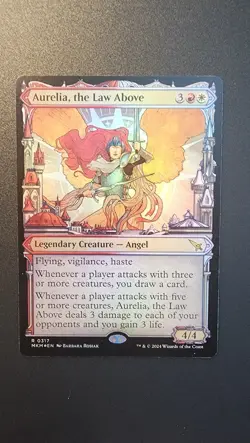 Aurelia, the Law Above (Showcase) (0317) Murders at Karlov Manor Foil - Image 1