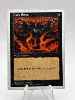 Dark Ritual Fifth Edition 5ED MTG MP - Image 3