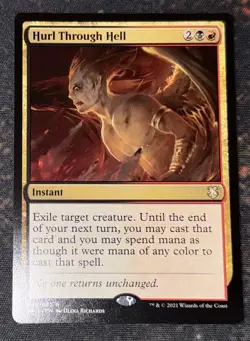 Hurl Through Hell - AFC 048/062 - Commander Forgotten Realms - MTG - LP - Image 2