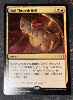 Hurl Through Hell - AFC 048/062 - Commander Forgotten Realms - MTG - LP - Image 6