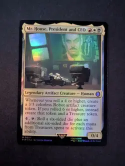 MR. HOUSE, PRESIDENT AND CEO FOIL #7 MTG Fallout - Image 1