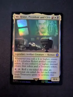 MR. HOUSE, PRESIDENT AND CEO FOIL #7 MTG Fallout - Image 3