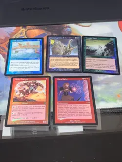 1999-2001 MTG Variety Sets Group of 5 All Foil Variants - Moderately Played - Image 1