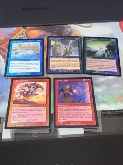 1999-2001 MTG Variety Sets Group of 5 All Foil Variants - Moderately Played - Image 11