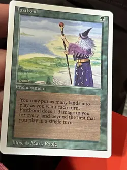 Fastbond Revised Edition Rare NM Magic: The Gathering  Normal - Image 14