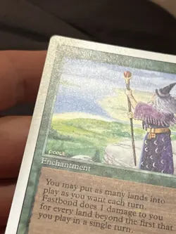 Fastbond Revised Edition Rare NM Magic: The Gathering  Normal - Image 6