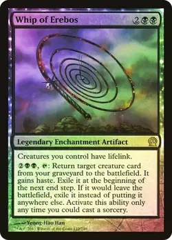 Whip of Erebos Foil x1 Theros MTG Magic the Gathering Black Artifact Enchantment - Image 1