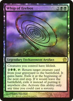 Whip of Erebos Foil x1 Theros MTG Magic the Gathering Black Artifact Enchantment - Image 2