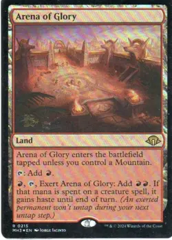 MTG: Modern Horizons 3: Prerelease Foil Arena of Glory: Lightly Played Condition - Image 1