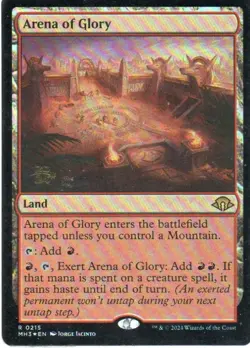 MTG: Modern Horizons 3: Prerelease Foil Arena of Glory: Lightly Played Condition - Image 2