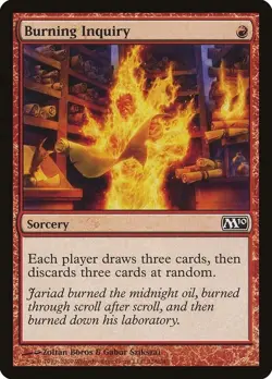MTG - Burning Inquiry - Magic 2010 - Common [LP] - Image 1