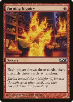 MTG - Burning Inquiry - Magic 2010 - Common [LP] - Image 2