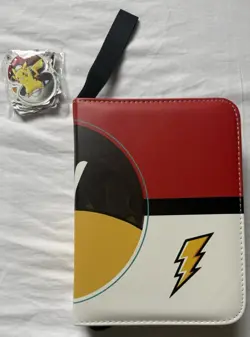 Pokemon Card Binder, Trading card  for 400 Cards, with 50 Removable Sleeves - Image 1